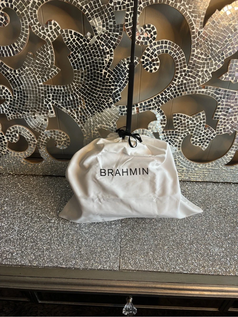 💕Brahmin Tori Dewberry Leather Top-Handle Bag‎